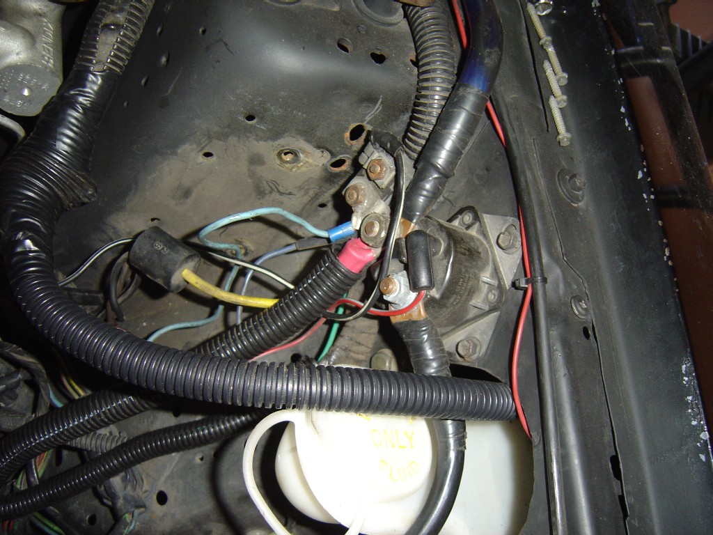 Wiring experts - what's all the stuff coming off the starter solenoid